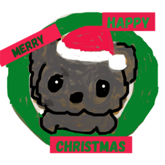 [LINEスタンプ] keichanto.chachamaru MerryX'mas