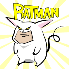 [LINEスタンプ] Ratman