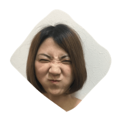 [LINEスタンプ] 顔だけの意味なしスタンプ