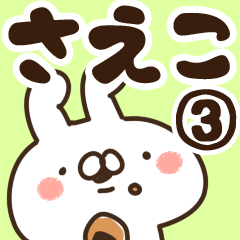 [LINEスタンプ] 【さえこ】専用3の画像（メイン）