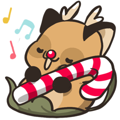 [LINEスタンプ] Tanukochi 2 Christmas