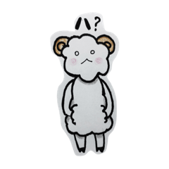 [LINEスタンプ] ヒツジくん(1)