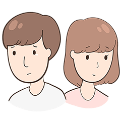 [LINEスタンプ] Brokenhearted