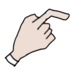 [LINEスタンプ] hand daily