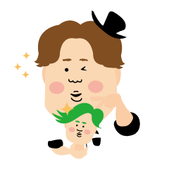 [LINEスタンプ] ぼく、美容師です。
