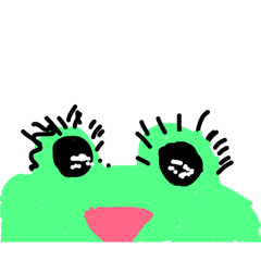 [LINEスタンプ] かえる あいさつ編