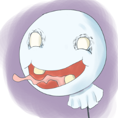 [LINEスタンプ] Haunted Balloons