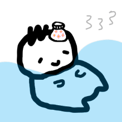 [LINEスタンプ] ラブリー もち赤ちゃん "AMO"
