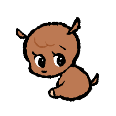 [LINEスタンプ] ファンで鹿。