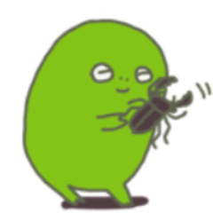 [LINEスタンプ] カエルのような生きもの 其の二