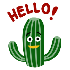 [LINEスタンプ] Condo Cactus ＆ Friends
