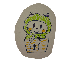 [LINEスタンプ] ほわねこ ふわり