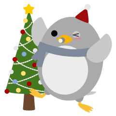 [LINEスタンプ] ペンギンのペン君のクリスマス