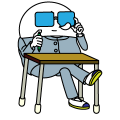 [LINEスタンプ] ごめん寝てた