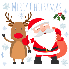 [LINEスタンプ] Merry christmas everyone