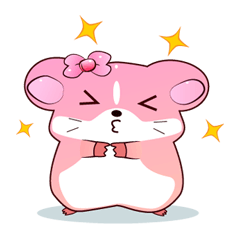 [LINEスタンプ] Lovely Candy Hamsters (V2)