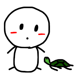 [LINEスタンプ] white doll's daily life