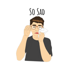 [LINEスタンプ] Awkward Cozzy