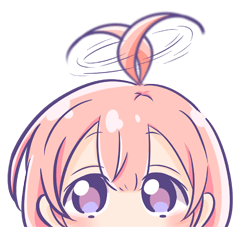 [LINEスタンプ] あほ毛ちゃん