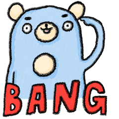 [LINEスタンプ] Little A Bear