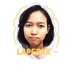 [LINEスタンプ] JUST SAY IT, GRACE