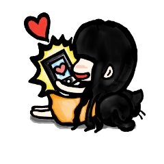 [LINEスタンプ] Silent girl！