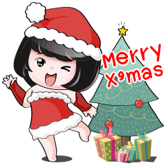 [LINEスタンプ] NONG ANGIE : WINTER'S LOVE