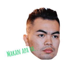 [LINEスタンプ] Jefri the Marvelous Eyebrow-man