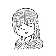 [LINEスタンプ] 女子高生なちょ