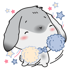 [LINEスタンプ] Piti the cutest rabbit bunny.の画像（メイン）