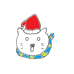 [LINEスタンプ] 亀岡たわ太のクリスマスキャラクター