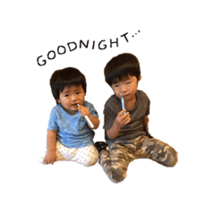 [LINEスタンプ] akira＆wataru.