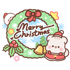 [LINEスタンプ] Sweet House - Happy Christmas