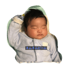 [LINEスタンプ] デコピンしちゃうぞー