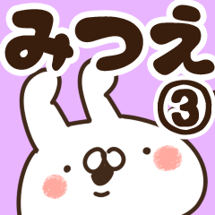 [LINEスタンプ] 【みつえ】専用3