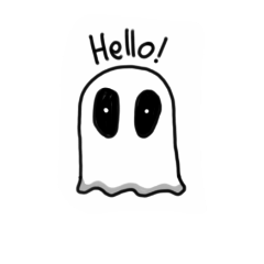 [LINEスタンプ] Hantu Ghost