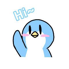 [LINEスタンプ] Pengin lovey lovey >^<