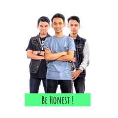 [LINEスタンプ] Honesty Official