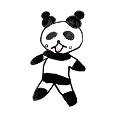 [LINEスタンプ] だんパンダ