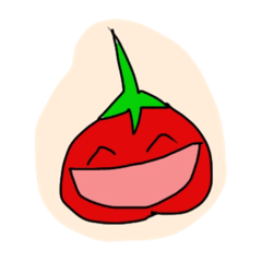 [LINEスタンプ] Cute Tomato Fun