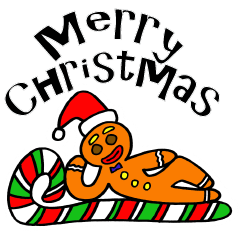 [LINEスタンプ] Little Gingin's Christmas (Eng Version)