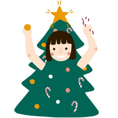 [LINEスタンプ] Bb happy girls: Winter Edition