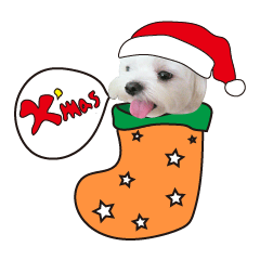 [LINEスタンプ] Geely wish you X'mas and happy new year