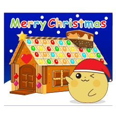 [LINEスタンプ] Pruning pear-New Year Christmas articles