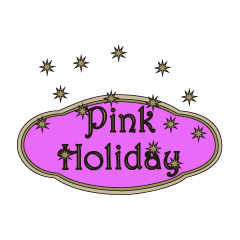 [LINEスタンプ] Pink Holidayの画像（メイン）