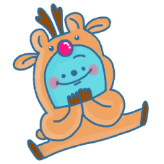 [LINEスタンプ] richwonwon's happy xmas！