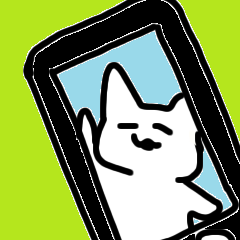 [LINEスタンプ] 白いかわゆいねこ