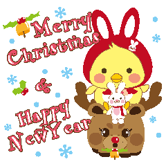 [LINEスタンプ] TOBOBO-Christmas Day