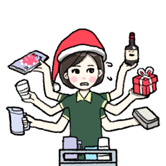 [LINEスタンプ] Flight attendants sticker