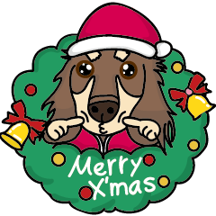 [LINEスタンプ] leleo-x'mas